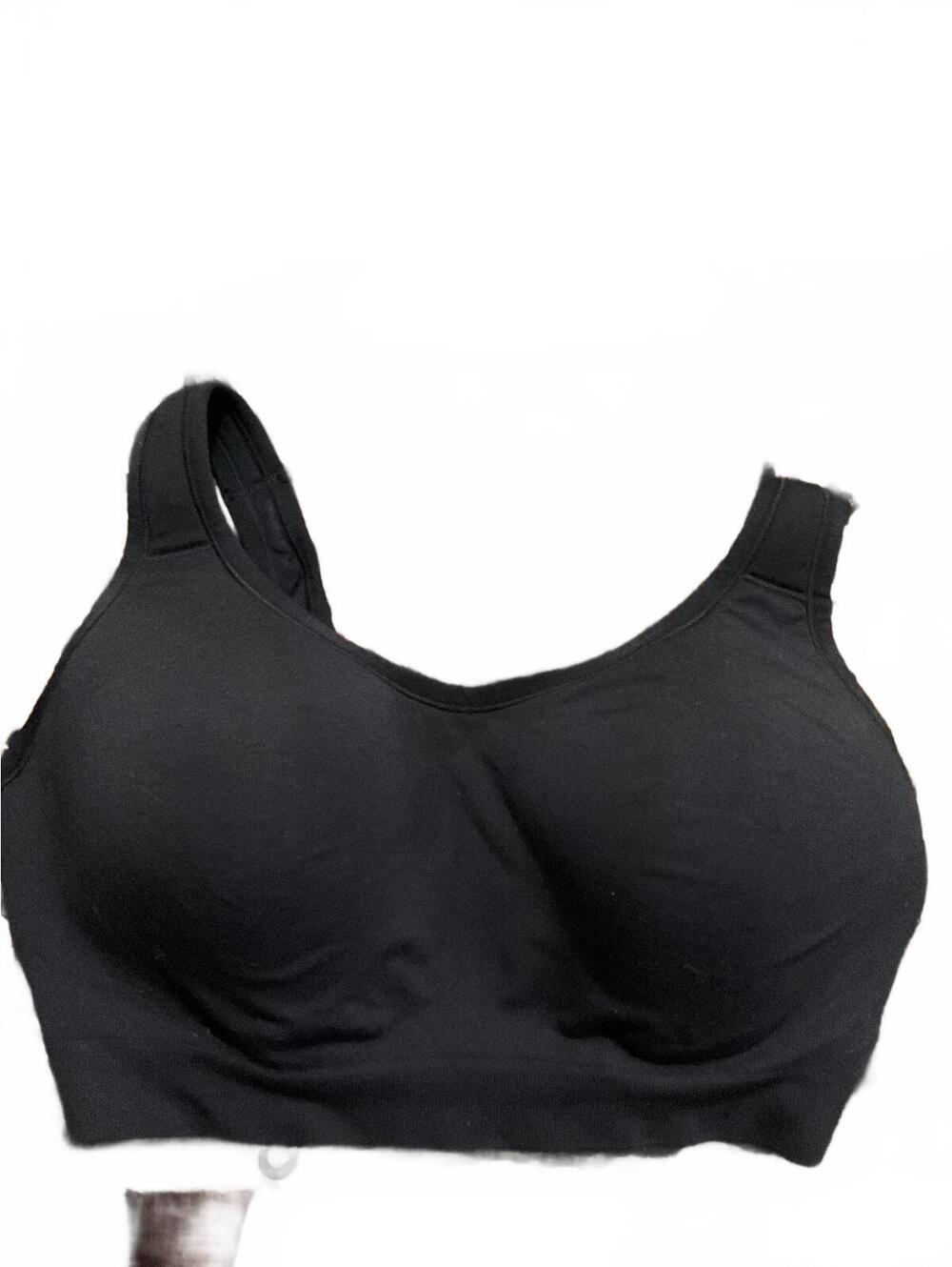 Cuddl Duds Black Comfort Bra Size 1X NWOT